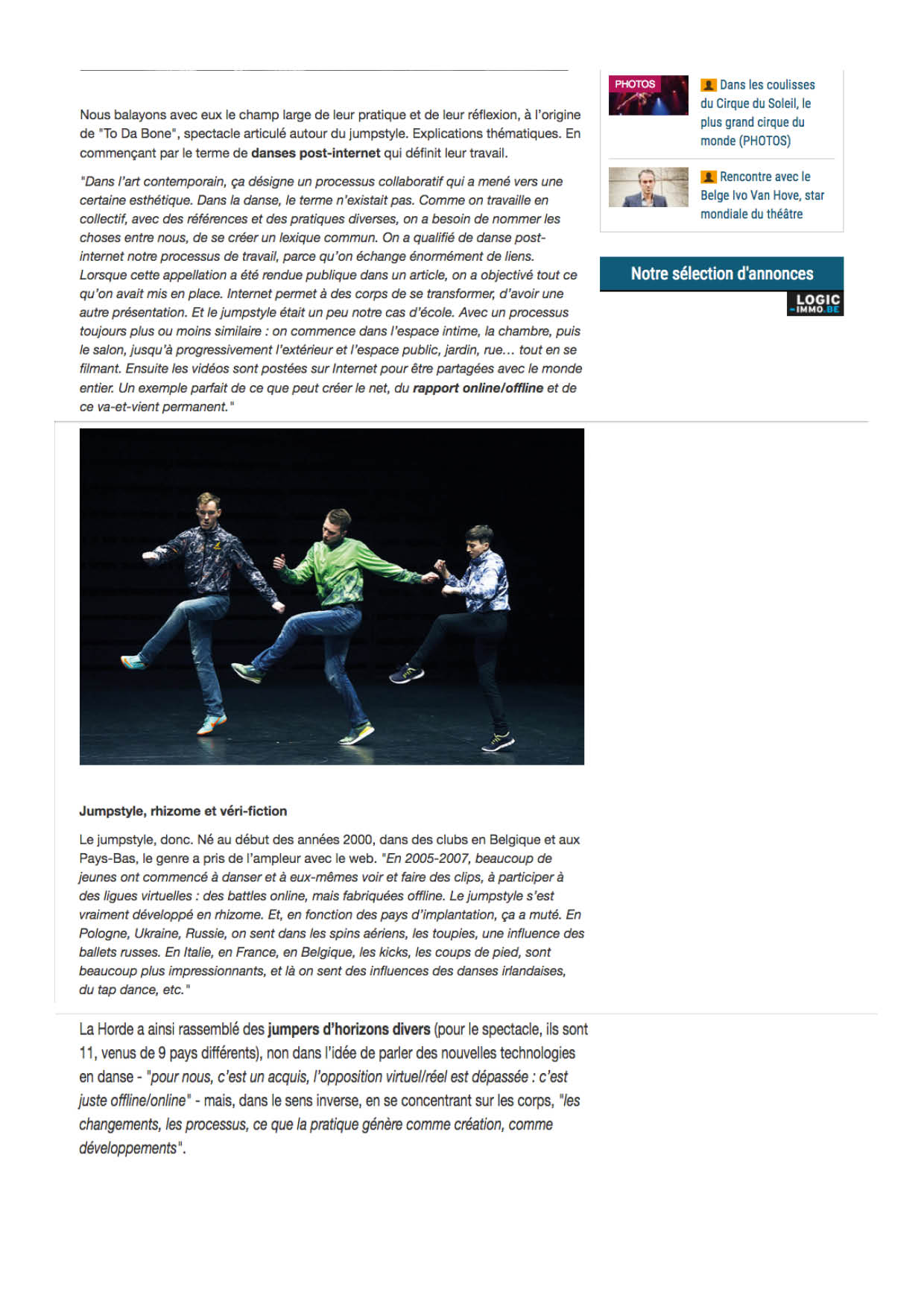 ces rencontres avec eux inrocks